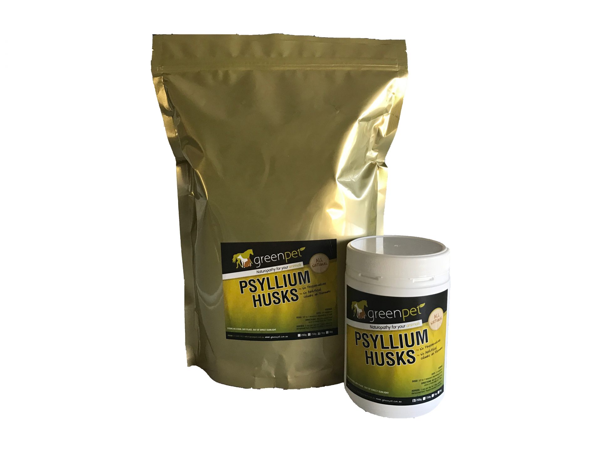 Psyllium Husks Greenpet