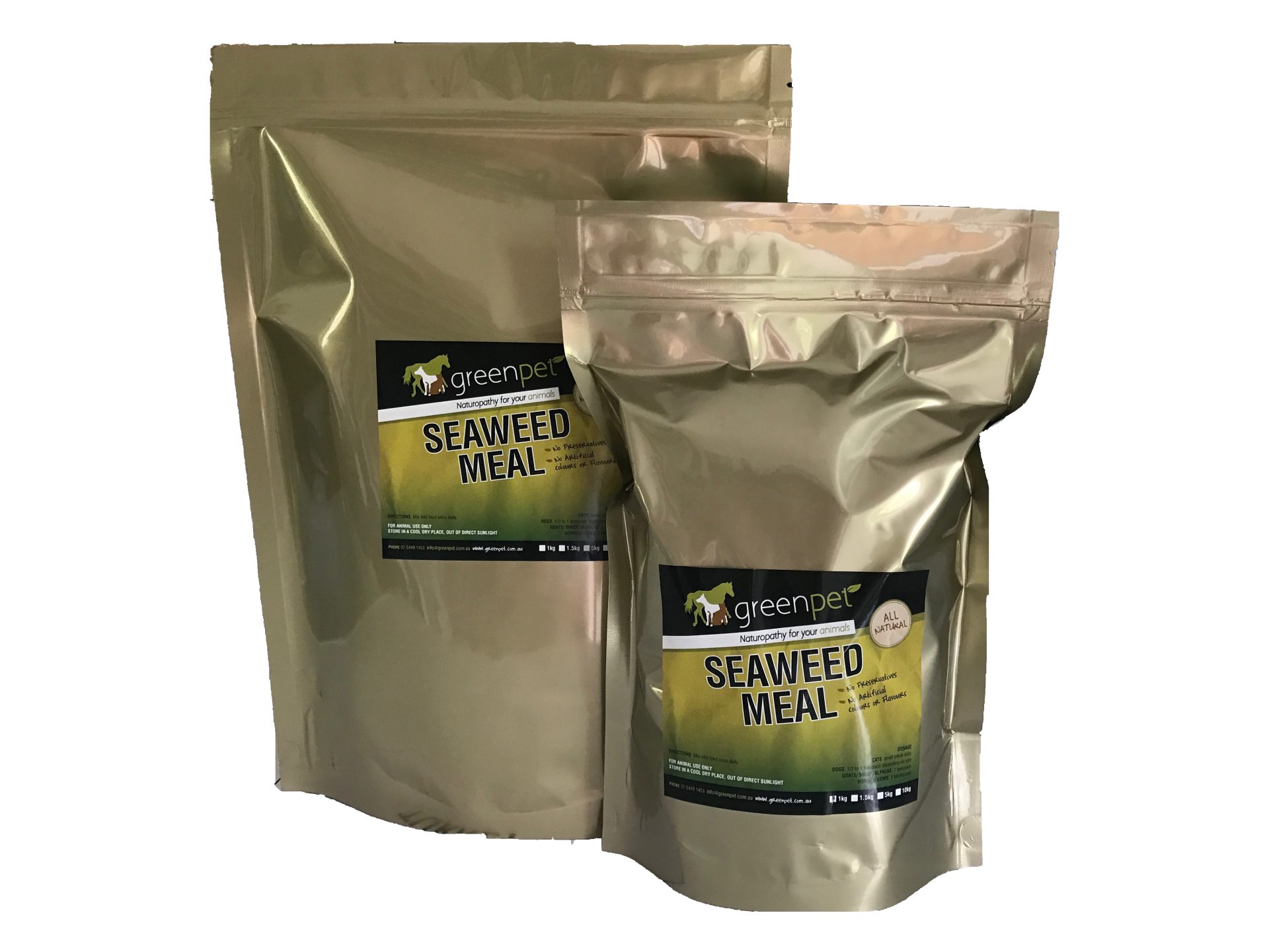Greenpet Seaweed Meal Dogs, Cats & Horses Greenpet