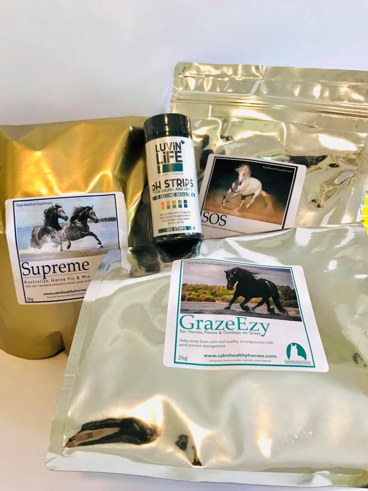 Calm Healthy Horses Starter Pack Greenpet